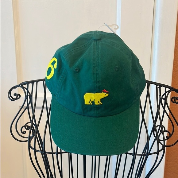 Masters Other - NWT Jack Nicklaus Golf Hat Cap Masters Limited Edition 6 Time Champion OSFM Bear